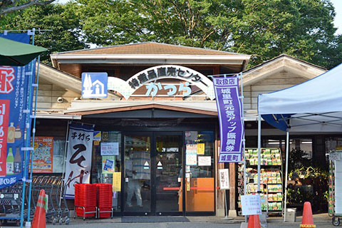移転を計画している道の駅「かつら」
