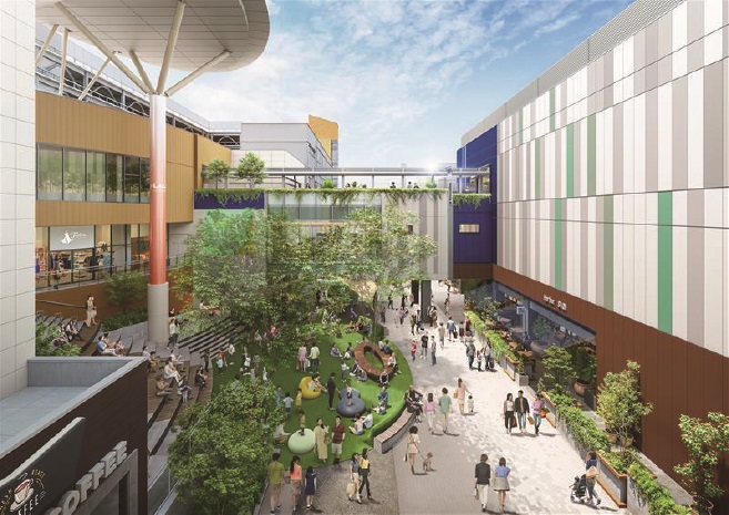 ハーバー通りⅡ期完成イメージ