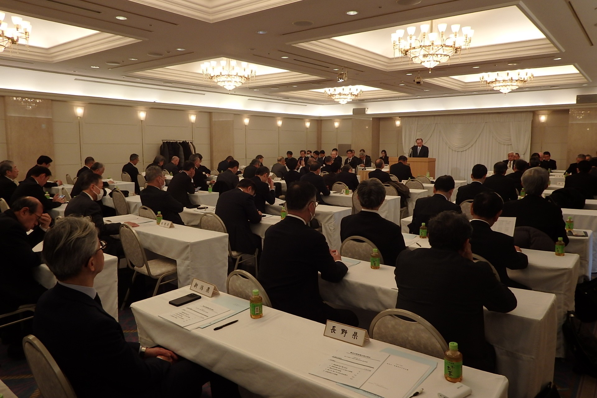 主要行事日程などを協議した