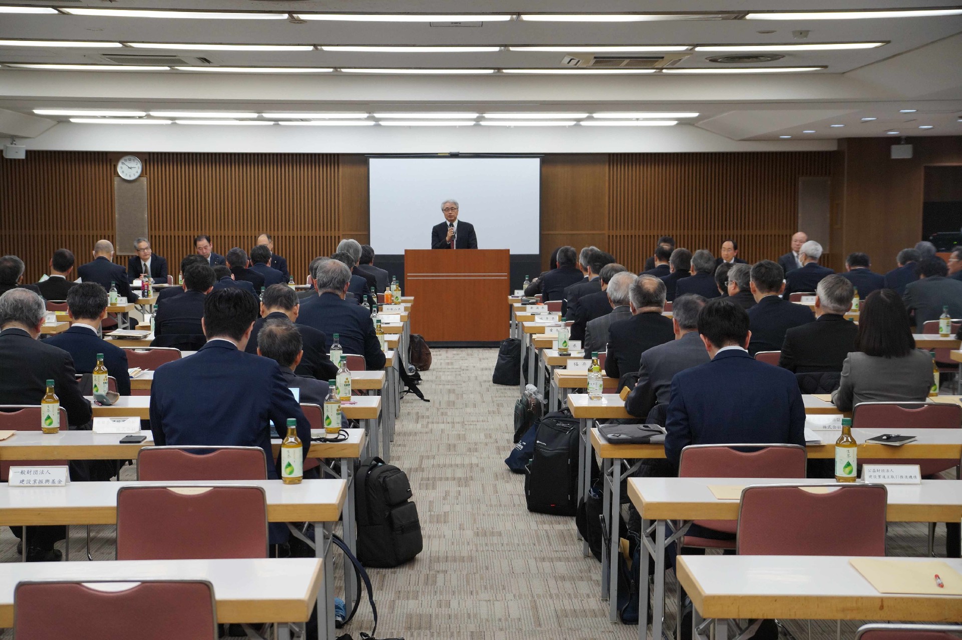 新年度重点事業を説明した