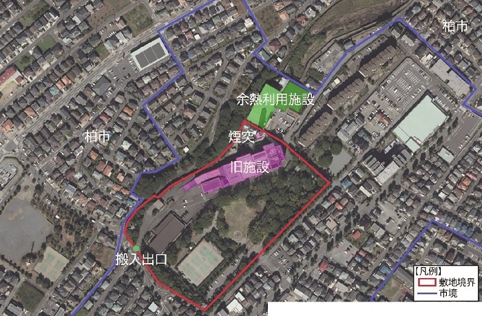 建設地はクリーンセンター跡地
