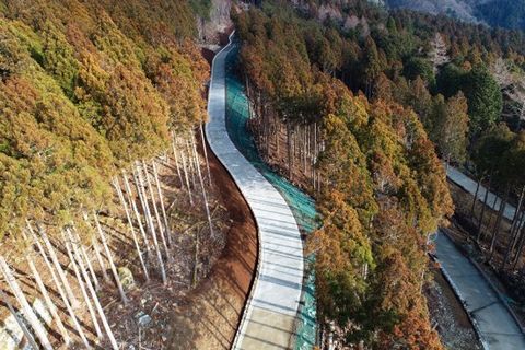 完成した令和7年度地蔵峠線開設工事